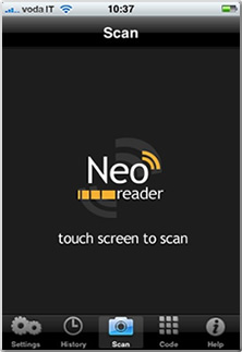 NeoReader Screenshot
